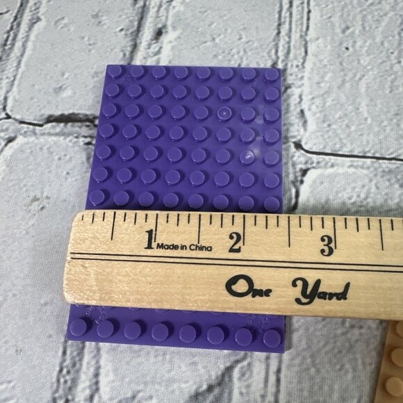 Mega Blok Bloks Heart Girl Baseplates Replacement Add-on Pieces Parts Lot of 8 - Picture 15 of 16